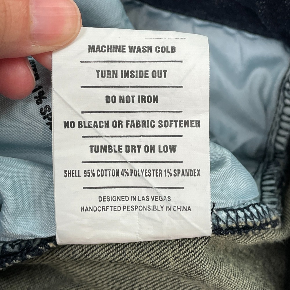 Barbell Apparel Jeans Men's Size 30X30 Denim Gym Athletic Blue - Picture 4 of 10